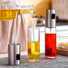 Kitchen Condiment Bottle - Organize and Dispense Your Favorite Sauces and Seasonings