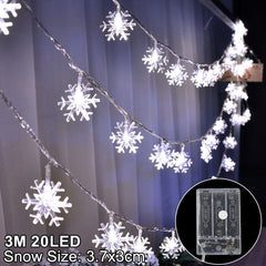Snowflakes LED Christmas Lights