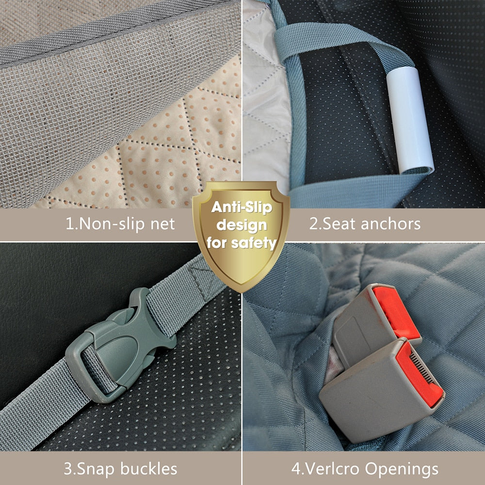 Dog Car Seat Cover - Protect Your Vehicle with Comfortable and Durable Pet Travel Solution