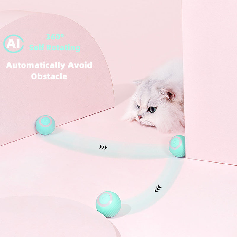 Smart Cat Ball Toys - Interactive and Entertaining Playtime for Your Feline Friend