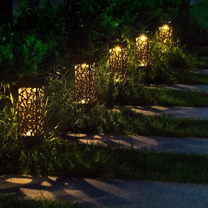 Solar-Powered Waterproof Vintage Garden Light - Illuminate Your Outdoor Space with Timeless Elegance