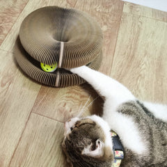 Cat Scratcher - Durable and Fun Furniture-saving Solution for Feline Play and Comfort
